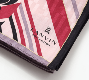 LANVIN プリントハンカチ