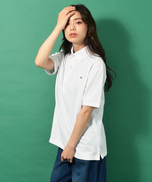 【TOMMY HILFIGER】（トミーヒルフィガー）ポロシャツ