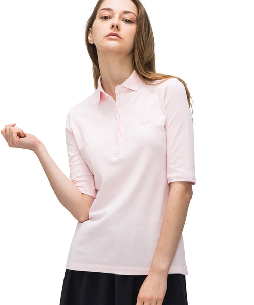 【LACOSTE】（ラコステ）スリムフィットポロシャツ（五部袖）