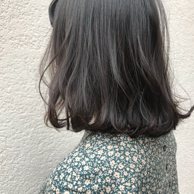 暗髪カラー
