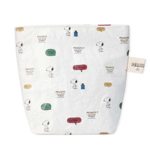 gelato pique(ジェラートピケ) SNOOPY ペーパー保冷バッグ