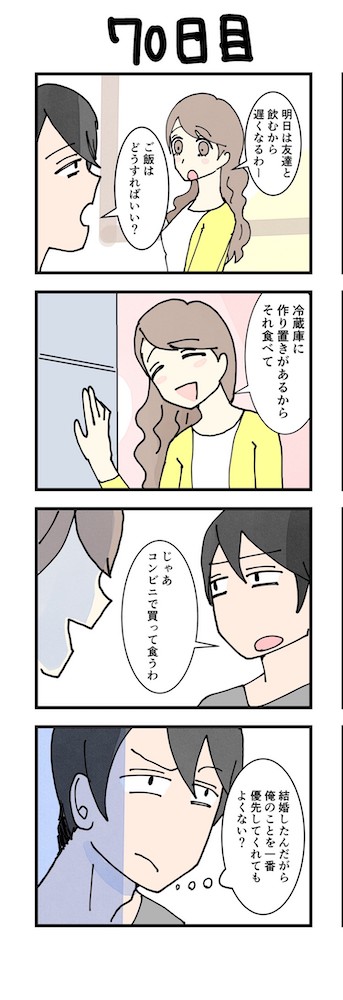 男性版漫画70日目