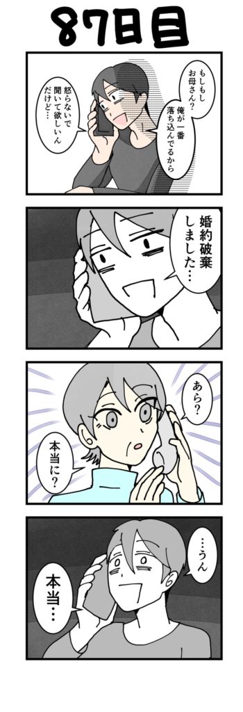 男性版漫画87日目