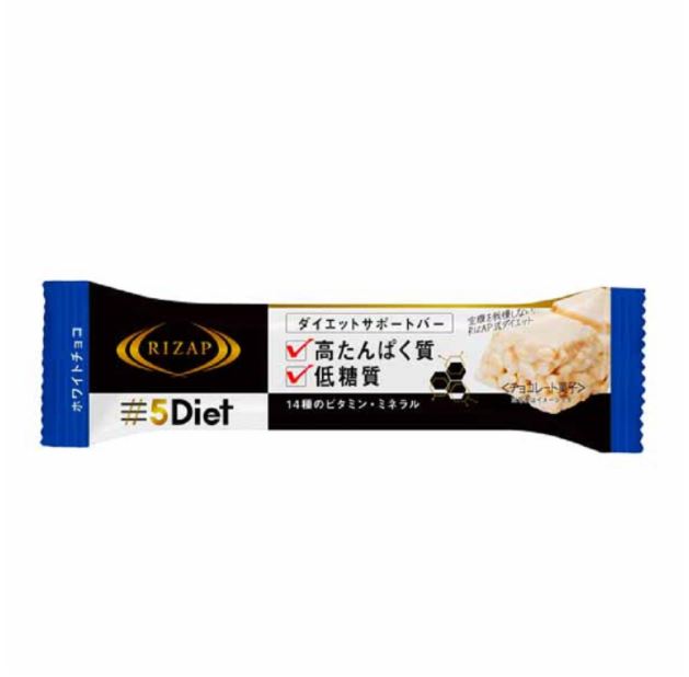 RIZAP ライザップ 5Diet サポートバー ホワイトチョコレート味 12本