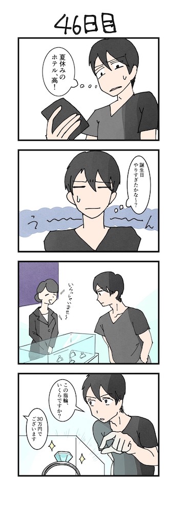 男性版漫画46日目