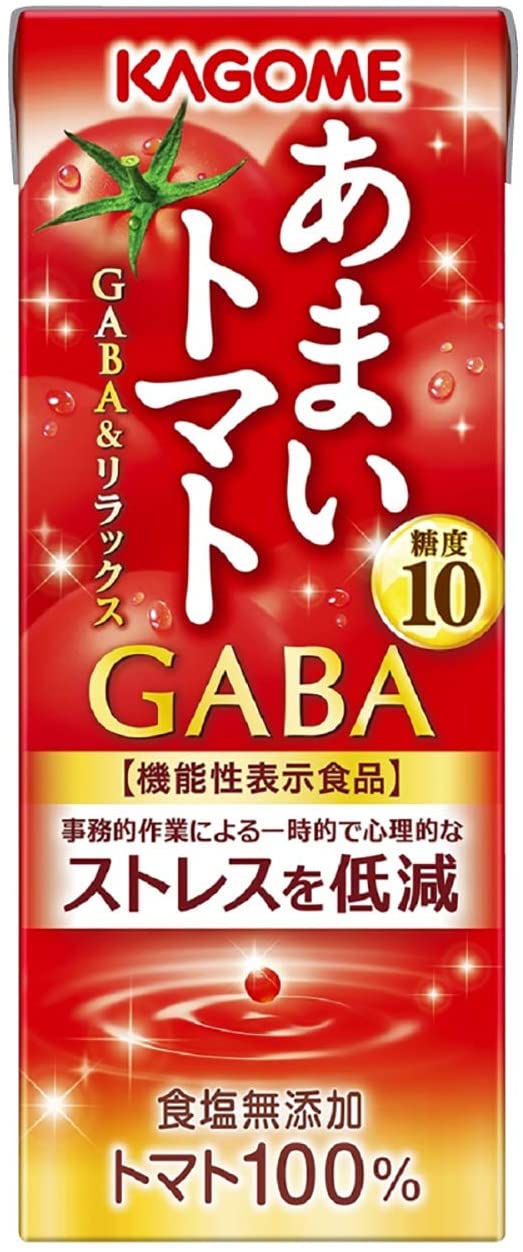 カゴメあまいトマトGABA&リラックス195ml ×24本
