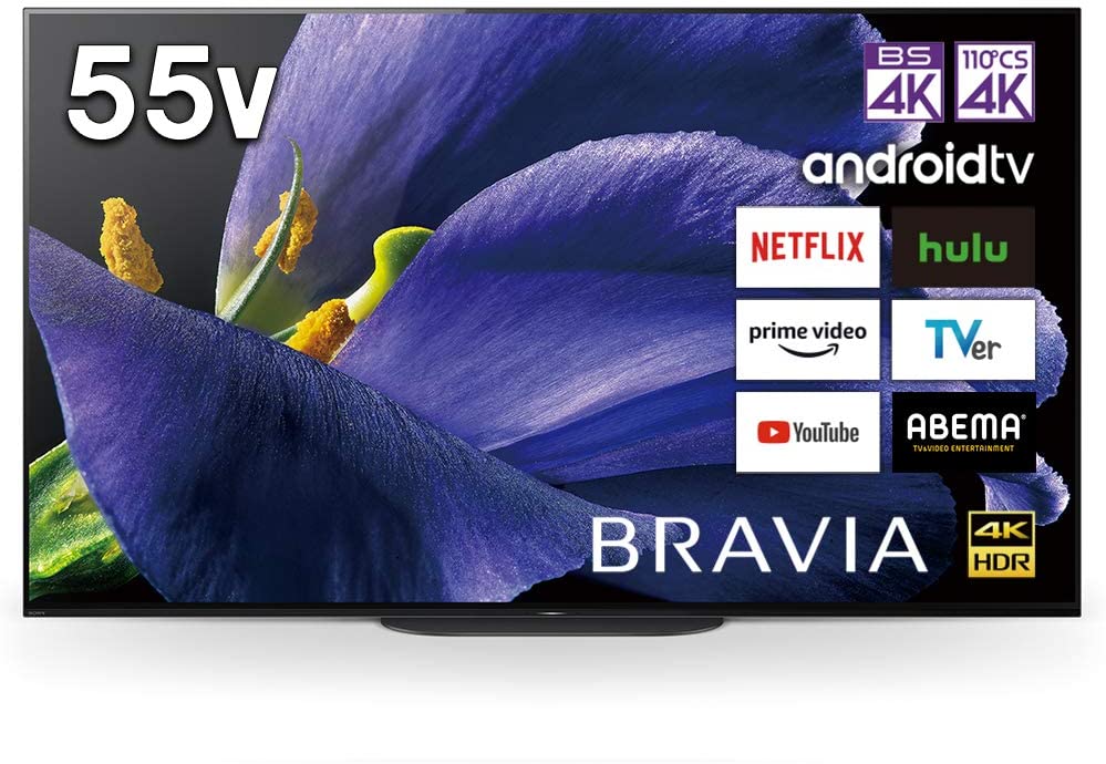 ソニー 55V型 有機EL テレビ ブラビア KJ-55A9G