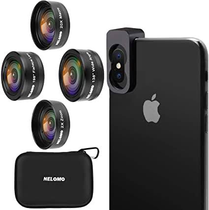 NELOMO スマホカメラ用４in１レンズキット