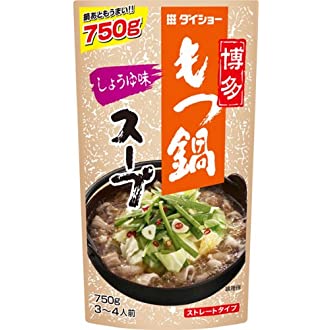 ダイショー 博多もつ鍋スープ しょうゆ味