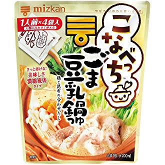 ミツカン こなべっち ごま豆乳鍋つゆ