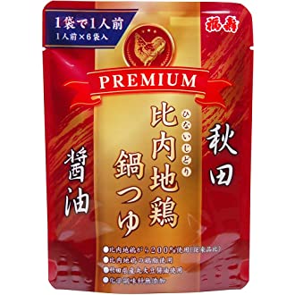 浅利佐助商店 PREMIUM比内地鶏鍋つゆ 醤油