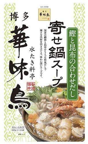 トリゼンフーズ 博多華味鳥 寄せ鍋スープ