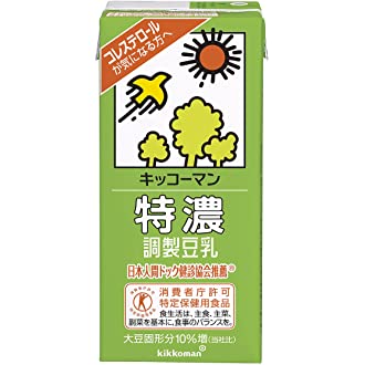 キッコーマン 特濃調製豆乳