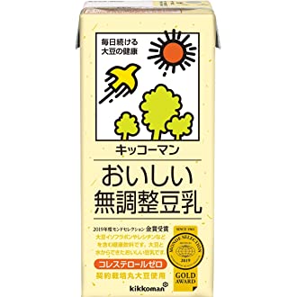 キッコーマン おいしい無調整豆乳