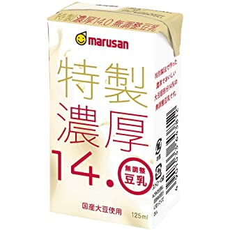 マルサン 特製特濃14.0 無調整豆乳