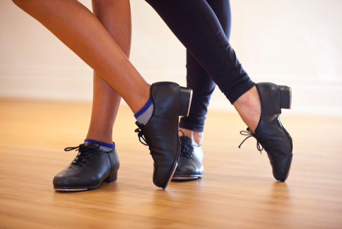 Image,Of,Tap,Shoes,From,A,Tap,Dance,Class,In